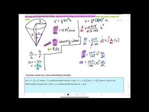 13.5: Chain Rules For Functions of Several Variables