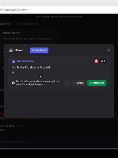 https://discord.gg/epCzYSTS join the Fortntie Customs please and join the link i need 30 or 20 of you simon says in battle royale first and then hide and seek! #Fortnite #DiscordServer #LFG #RPServer #GamingCommunity #JoinNow @fortnite
