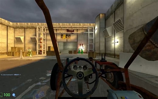 【GMOD】地图推荐：战役《突袭基地》_GMOD_演示