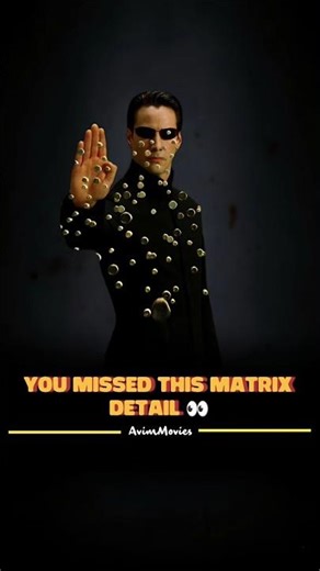 You Missed This Matrix Detail 👀 | #hiddendetails