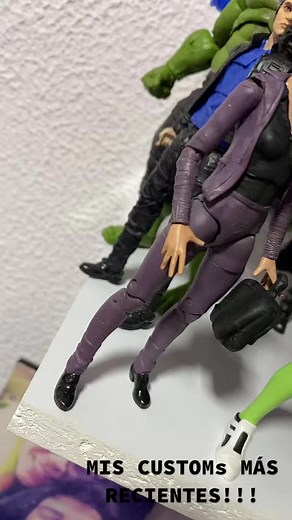 Mis customs más recientes: Marvel y coleccionables
