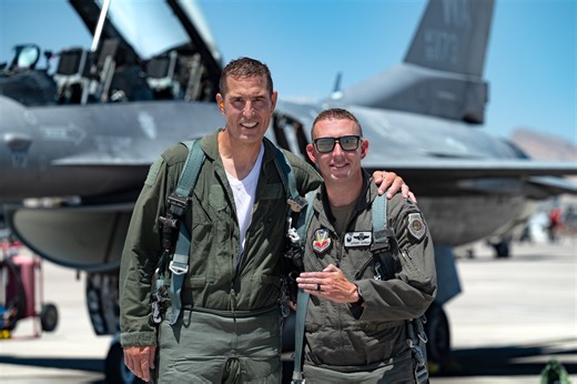 20K views · 235 reactions | Pushing limits. Pulling Gs. 혛혩혦 혦혥혨혦 혰혧 혵혩혦 혦혯혷혦혭혰혱혦. Following Big Ten Media Day this past summer, Coach Fickell took flight in an F-16 at Nellis Air Force Base - a rare opportunity with the top 1% of the top 1%. #OnWisconsin | Wisconsin Football | Facebook