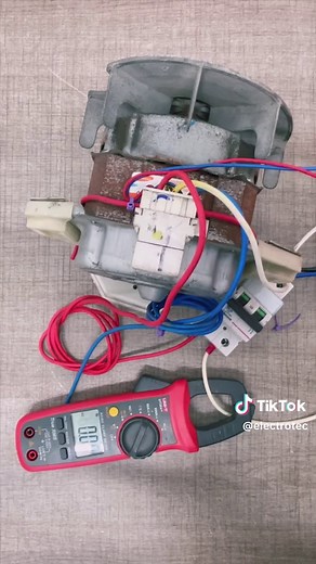 Cómo probar el motor de una lavadora. #ReparacionDeLavadoras #MotoresE...