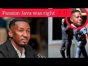 Passion Java's prophecy came true ‼️ Chatunga Mugabe abva atosungwa