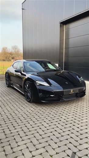 Auto Nautic Corporation on Instagram: "New arrival! The Porsche Taycan 2 Turbo Turismo, finished in black and with just 3.000 km, is equipped with the long-range battery and all-wheel drive. Delivering up to 884 hp, it combines fully electric performance with the practicality of the Turismo body style and the driving capabilities expected from a Turbo model. This example stands out with its Club Leather Olea interior in Truffle Brown, specified in combination with the Sport Chrono Package. The i