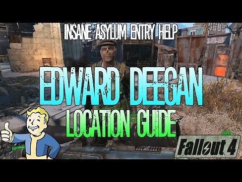 Fallout 4 | Full Edward Deegan Location Guide | Essential for Insane Asylum Entry | Tutorial