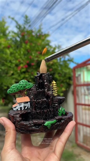 Aroma Diffuser and Waterfall Stand Incense Burner