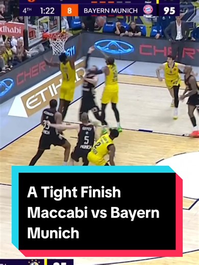 A Tight Finish: Maccabi vs Bayern Munich Highlights