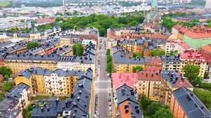 Stockholm Capital Sweden Aerial City Buildings Stock Footage Video (100% Royalty-free) 3578234973 | Shutterstock