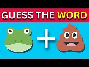 Emoji Riddle Challenge! Can You Guess These Fun Emoji Combinations? | Brain Buzz