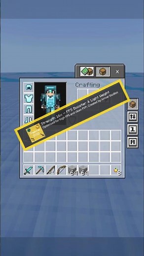 Best FPS Boost PvP Texture Pack for Minecraft! (Small Shield and low fire) 😱