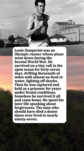 He Survived 47 Days Lost At Sea And A Prison Camp