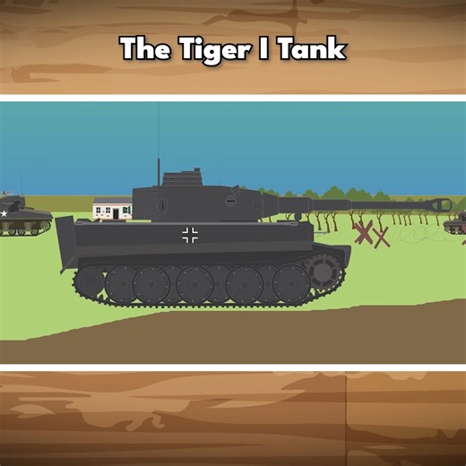 The legendary German Tiger I has a reputation as a machine feared by the Allies. It combines lethal firepower with excellent armour. | Simple History