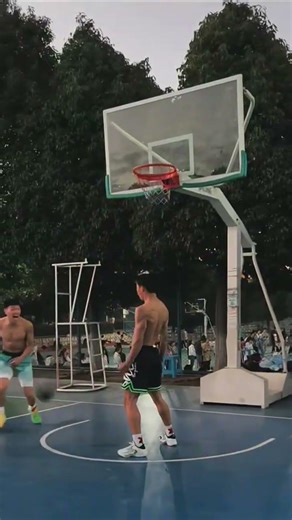 "SLAM DUNK! 🏀 How'd you score this dunk? 😎 #DunkGame #HoopSquad #Basketball #SlamMaster #Shorts"