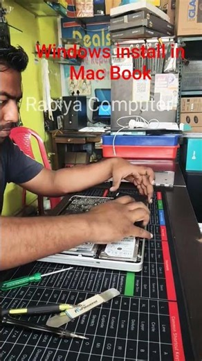 Windows install In Mac Book #mac book os install mac book upgrade #macupgrade #macshortcuts