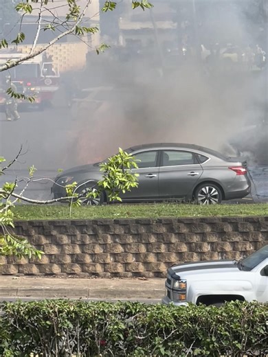 Fire Incident Near Schofield Barracks Library