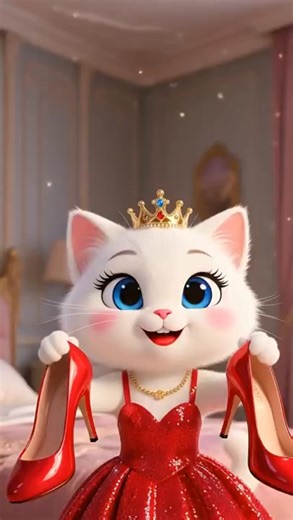 The Cute Kitten Tries Makeup for the First Time! 😻💄✨