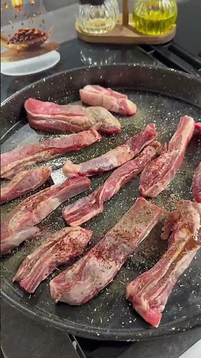 Как приготовить рёбрышки баранины в духовке 🍖😋