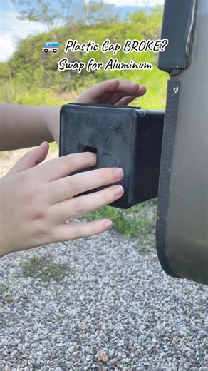 Safoner RV Accessories on Instagram: "Tired of cracked plastic bumper caps? 😬These heavy-duty aluminum end caps keep your sewer hose secure, dry, and bug-free—no rust, no breakage, just solid RV-ready protection. 🚐💪Easy install. Built to last. A must-have RV upgrade.🚐✨Upgrade yours at Safoner.com🚐🛡️ #safoner #rvhack #rvliving #rvessential #rvaccessories"