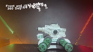 RC Tank That Shoots, RC Stunt Car Shooting Water Bullets, Gesture Sensing Remote Control Tank with 360° Rotating, Spray, Light and Music, 2.4GHz 4WD All Terrains RC Cars for Adults (Black)