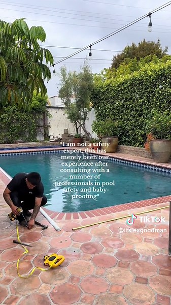 Replying to @Christy Maguire safety 100% comes first, so before we moved into this home I brought in tradesmen to provide quotes for pool gates, pool nets and electric covers. I find most friends have gates but one of the tradesmen (who was out to provide a gate quote) saw my kids playing and suggested I look into the electric option instesd to prevent them from being able to climb over. Each family's needs are so unique and while my kids are never unsupervised, this felt like the least anxiety 