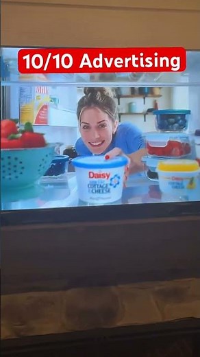 The perfect advertisement by Daisy Cottage Cheese