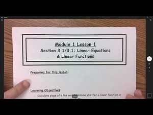 Module 1 Lesson 1 Intro