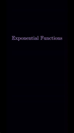 Sakura Life on Instagram: "The exponential function shows how growth and decay happen in real life — from population growth 📈 to radioactive decay ☢️. A small change in the input can create a massive change in the output. That’s the true power of exponentials — fast, unstoppable, and everywhere in nature, finance, and science. Once you understand it, you start seeing exponential patterns all around you. Follow @cosmic_science_hub #ExponentialFunction #ExponentialGrowth #MathVisuals #MathReels #