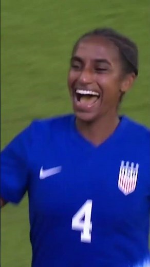 It didn't take long for Naomi Girma to get her second international goal 😤