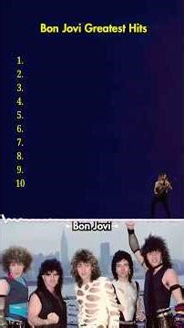 Bon Jovi Greatest Hits. #music #80s #70s #60s #bonjovi