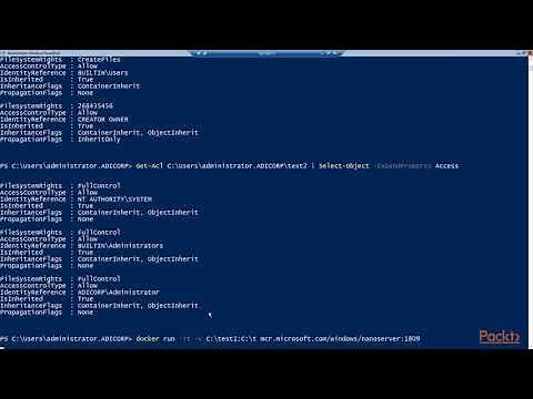 Implementing Windows Server 2019 Containers : Docker Storage | packtpub.com