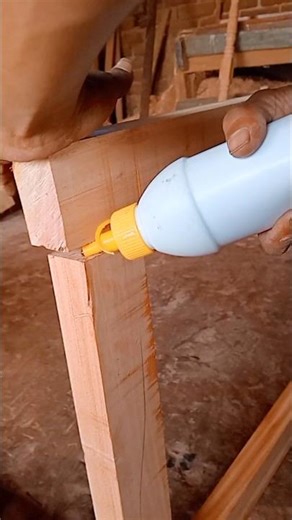How to Join Wood Perfectly with Foam Glue:Step-by-Step Guide"#Woodworking#WoodworkingTips#satisfying