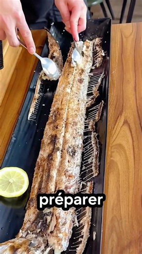 🐟⚠️ Why can't you cut up this fish yourself?