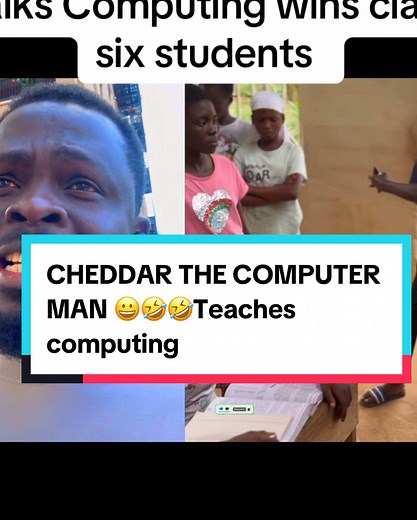 Cheddar the Computer Man Teaches Computing to Students