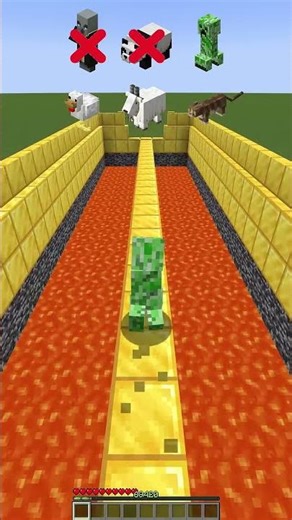 WHICH PATH SAVES THE MOB #minecraft #shorts #choose