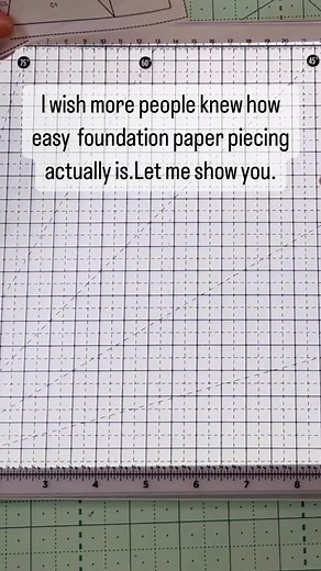Sometimes new things can seem hard, but I have a little trick for you when it comes to paper peicing… Think of it like this- Paper peicing is really just sew by number. You add your fabric to the back & sew on the front. Follow along in numerical order! It really is simple and the results are stunning! This coneflower block is now available on our website, inder sewing patterns. Tomorrow I’ll show you how to use the finished block to make a cute zipper pouch! So save this reel and be sure to wat