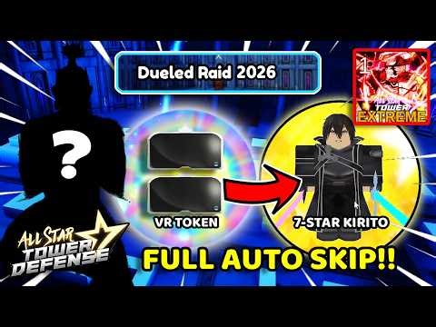 SOLO Dueled Raid EXTREME Full Auto Skip | OG All Star Tower Defense Roblox | OG ASTD