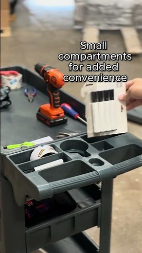 Explore the SUNMAX Heavy Duty Rolling Utility Cart: Durable, Easy to Clean & Effortless Mobility