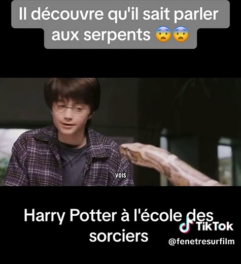 Harry Potter Parle avec un Serpent - Extrait du Film Culte 'Harry Potter à l'école des sorciers'