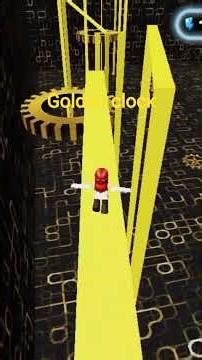 roblox speed run 4 golden clock #roblox #parkour