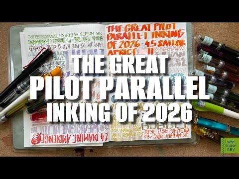 The Great Pilot Parallel Inking of 2026 | Process - Full Collection