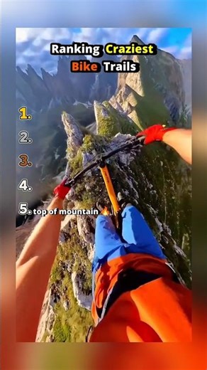 Ranking Craziest Bike Trails