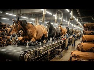 Inside a Million-Dollar Horse Skin Factory: How Horse Skin Becomes Shell Cordovan