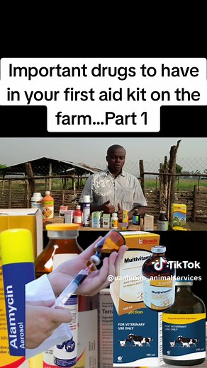 Essential Drugs for Your Farm First Aid Kit | Part 1
