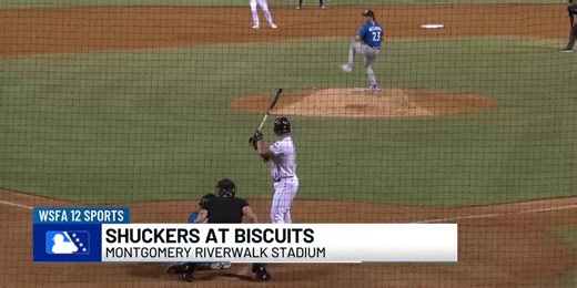 Biscuits open playoff season with win