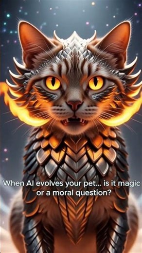 🔥Real Cat? Dragon? Or AI Gone Too Far?😜