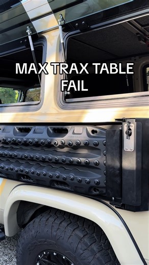 Troopy Max Trax Table Installation Fail