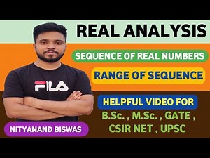 Real analysis | sequence of real numbers | real sequence definition | range of sequence definition
