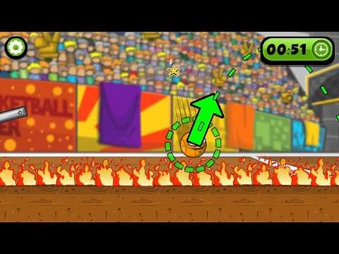 Basket & Ball Level 22 Walkthrough