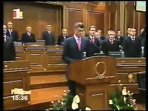Hashim Thaçi Shpallja e Pavarsis 2008